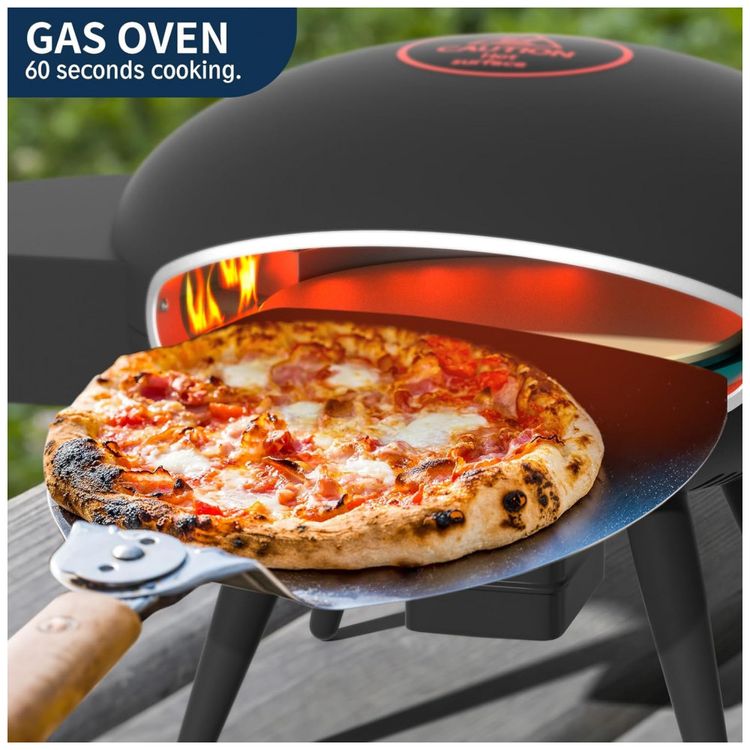 Forno-de-Pizza-a-Gas-Portatil-com-Sistema-de-Autorrotacao-e-foto-1