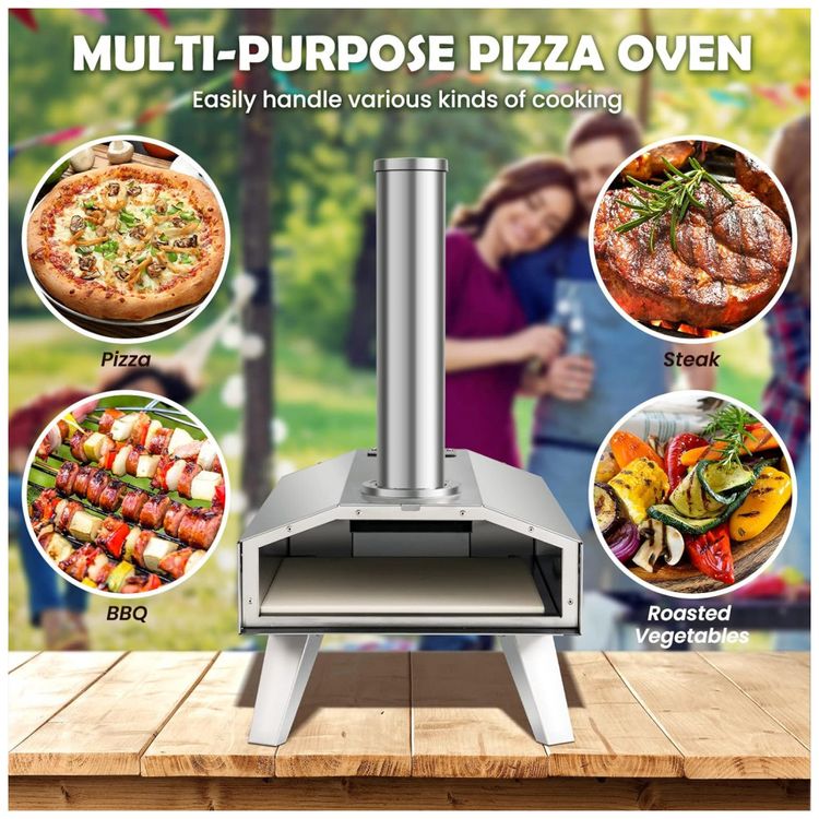 Forno-de-Pizza-a-Gas-Portatil-Aco-Inoxidavel-com-Pedra-de-foto-4