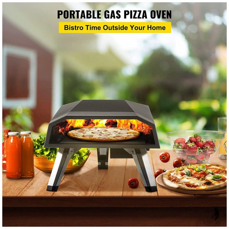 Forno-de-Pizza-a-Gas-Portatil-Aco-Inoxidavel-com-Pedra-de-foto-2
