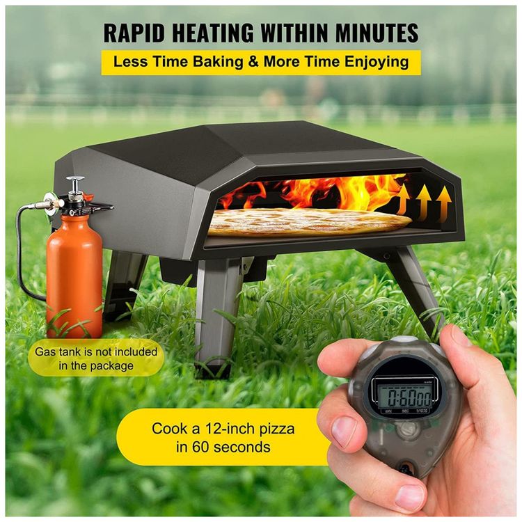 Forno-de-Pizza-a-Gas-Portatil-Aco-Inoxidavel-com-Pedra-de-foto-3