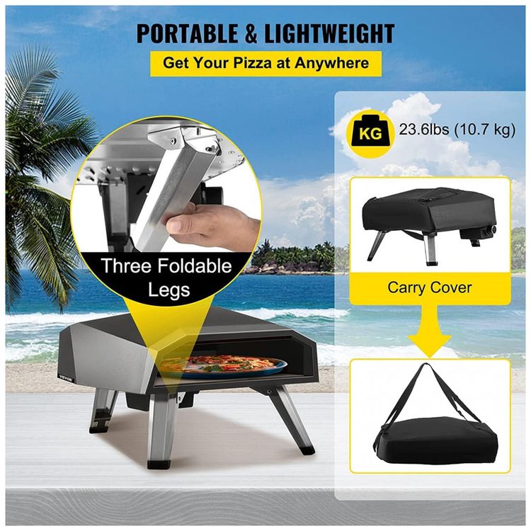 Forno-de-Pizza-a-Gas-Portatil-Aco-Inoxidavel-com-Pedra-de-foto-4