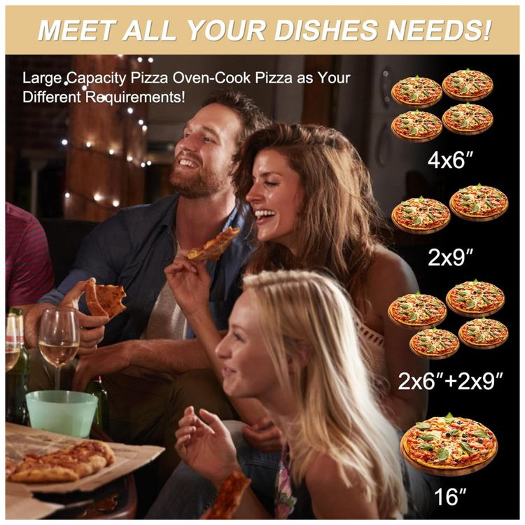 Forno-de-Pizza-a-Gas-Portatil-Aco-Inoxidavel-com-Termometro-foto-5