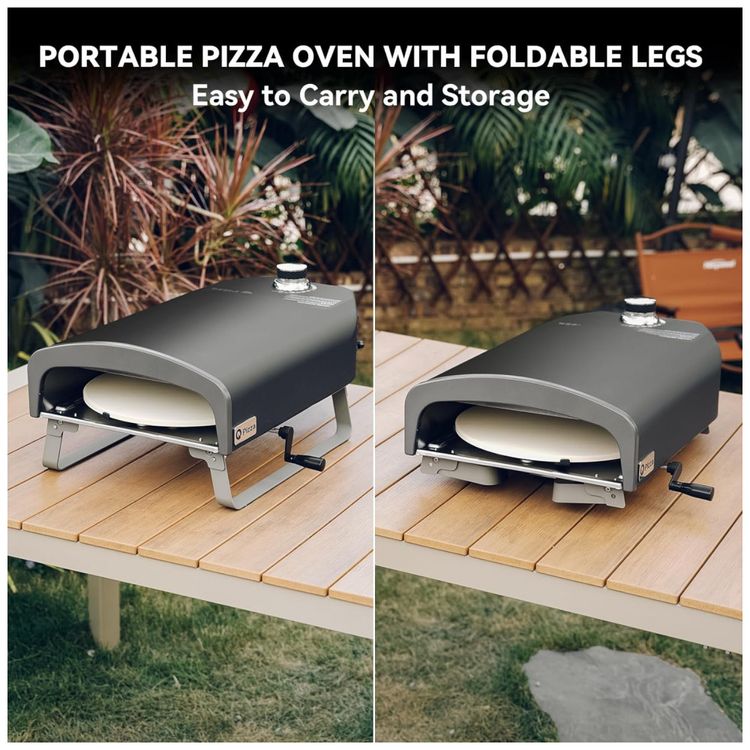 Forno-de-Pizza-a-Carvao-Portatil-Aco-Inoxidavel-com-Pedra-de-foto-4