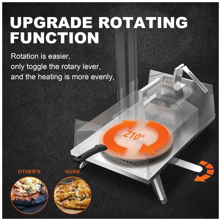 Forno-de-Pizza-a-Carvao-Portatil-Aco-Inoxidavel-com-Pedra-de-foto-1