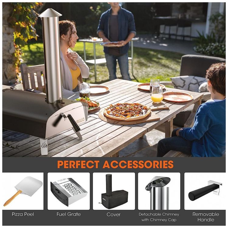Forno-de-Pizza-a-Carvao-Portatil-com-Pedra-de-Pizza-Mimiuo-foto-5
