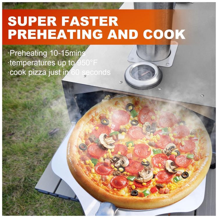 Forno-de-Pizza-a-Carvao-Portatil-Aco-Inoxidavel-com-Pedra-de-foto-5