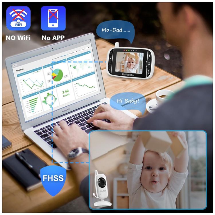 Baba-Eletronica-com-Camera-Audio-Monitor-IPS-Modo-Vox-foto-4