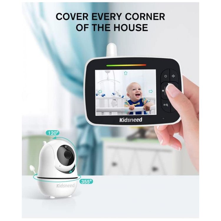 Baba-Eletronica-com-Camera-Audio-Monitor-Zoom-Remoto-foto-2