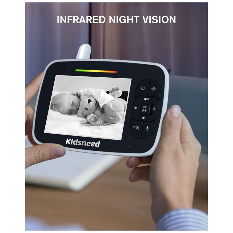 Baba-Eletronica-com-Camera-Audio-Monitor-Zoom-Remoto-foto-3