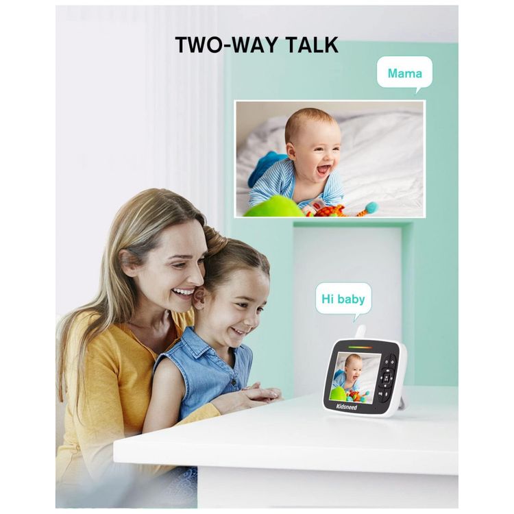 Baba-Eletronica-com-Camera-Audio-Monitor-Zoom-Remoto-foto-4