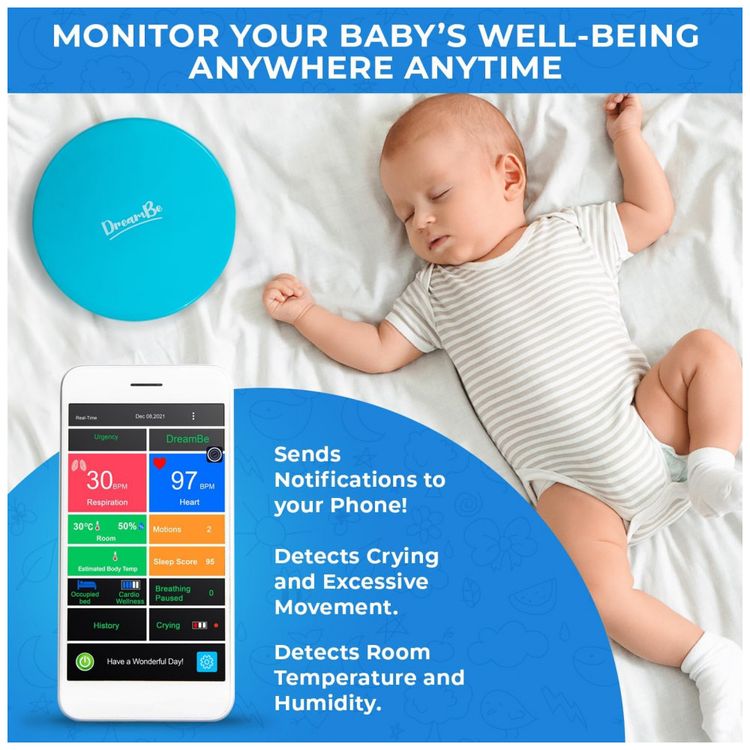 Monitor-de-Respiracao-de-Bebe-Inteligente-sem-Contato-WiFi-foto-2