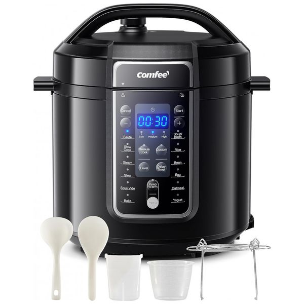 Panela-de-Pressao-Eletrica-9-em-1-6L-com-14-Predefinicoes-e-foto-0