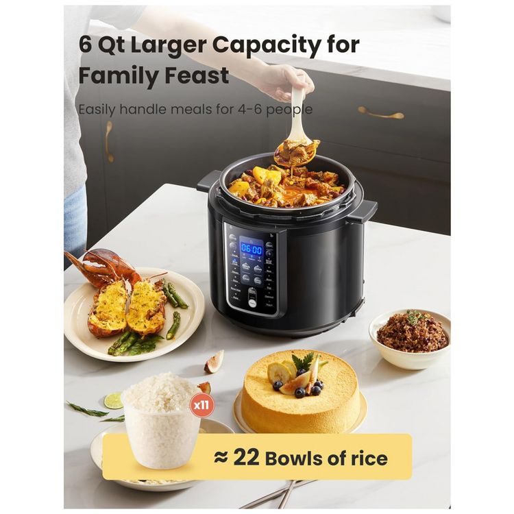 Panela-de-Pressao-Eletrica-9-em-1-6L-com-14-Predefinicoes-e-foto-2
