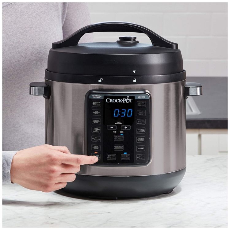 Panela-de-Pressao-Eletrica-8L-em-Aco-Inoxidavel-com-Pressao-foto-1