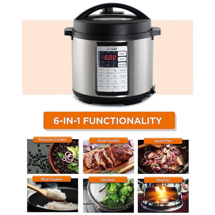Panela-de-Pressao-Eletrica-63L-em-Aco-Inoxidavel-com-Painel-foto-1
