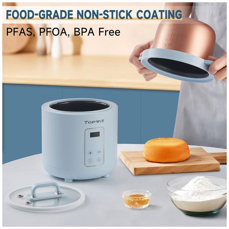 Mini-Panela-de-Arroz-Eletrica-12L-com-Tampa-De-Vidro-e-foto-4