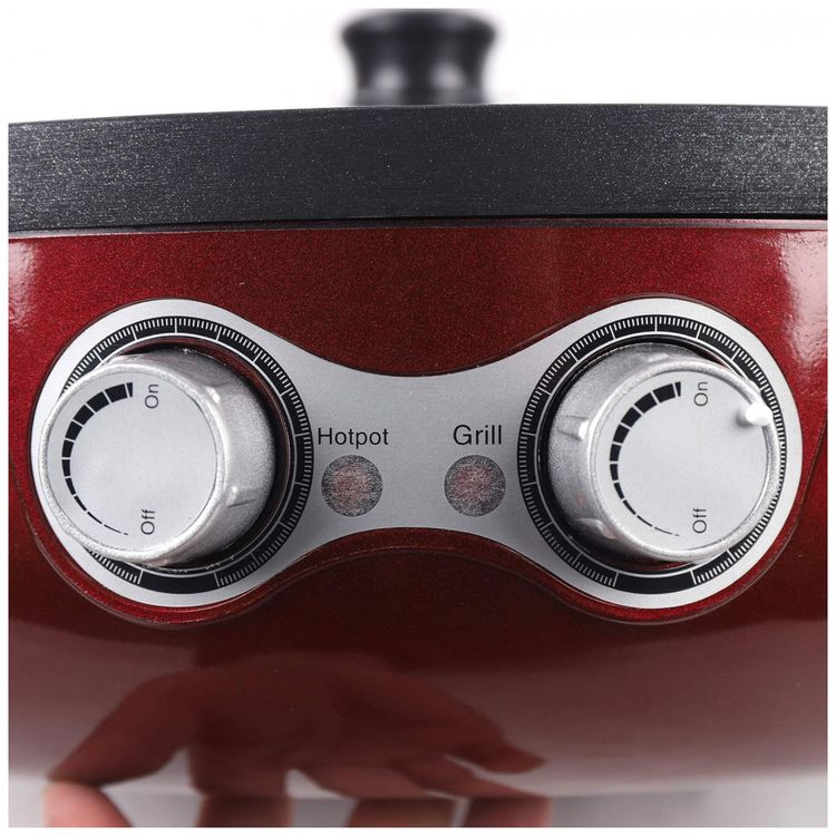 Panela-Eletrica-Multifuncional-2-em-1-com-Grill-e-Controle-foto-5