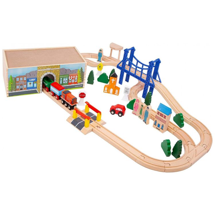 Conjunto-de-Trenzinho-de-Brinquedo-com-Caixa-de-zenamento-e-foto-1