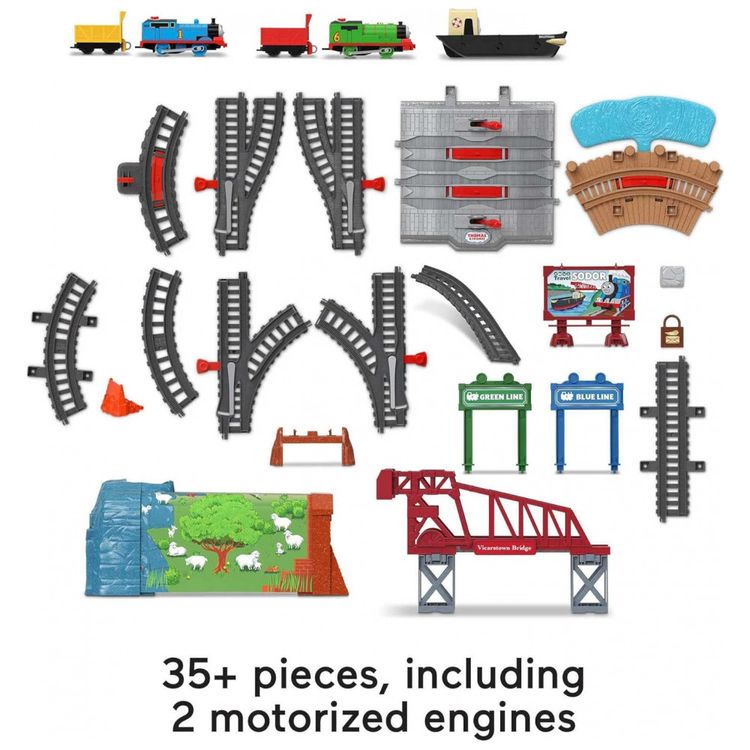 Conjunto-de-Trenzinho-de-Brinquedo-com-Pista-para-Criancas-foto-4