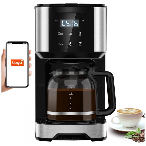Cafeteira-Programavel-12L-em-Aco-Inoxidavel-com-Tela-LCD-e-foto-0