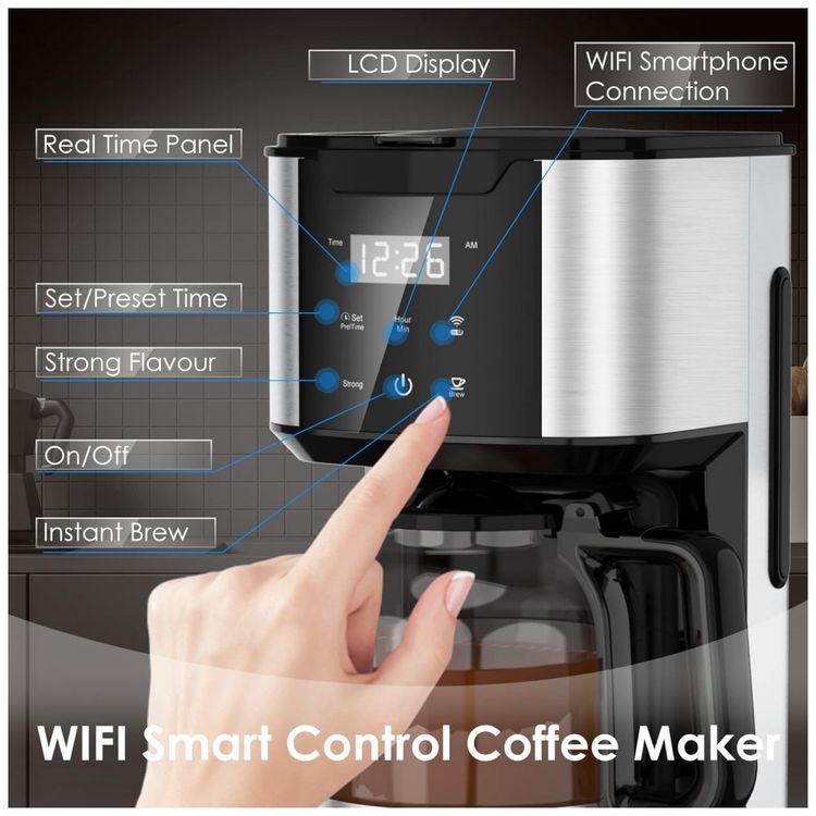 Cafeteira-Programavel-12L-em-Aco-Inoxidavel-com-Tela-LCD-e-foto-5