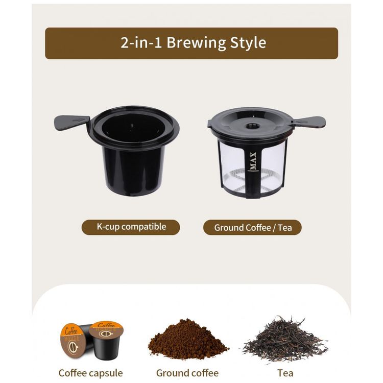 Cafeteira-Eletrica-2-em-1-para-Capsulas-e-Cafe-Moido-e-foto-1