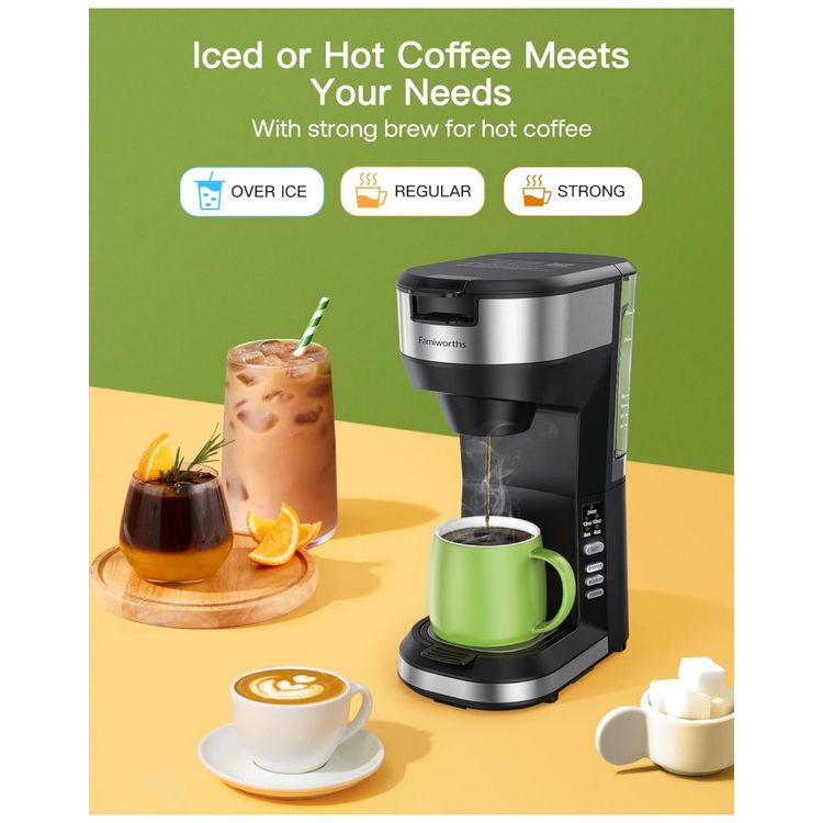 Cafeteira-Eletrica-para-Cafe-Moido-com-Modo-Quente-e-Gelado-foto-1