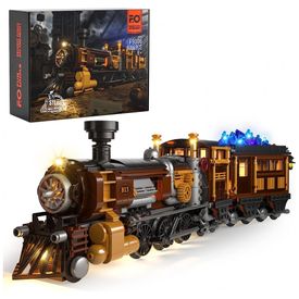 Kit-de-Construcao-Trem-de-Minerio-Steampunk-1056-Pecas-para-foto-0