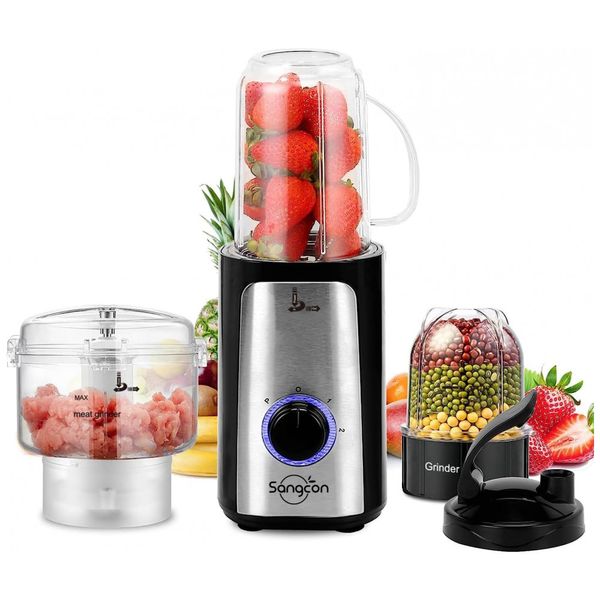 Mini-Processador-de-Alimentos-3-em-1-com-2-Velocidades-e-foto-0