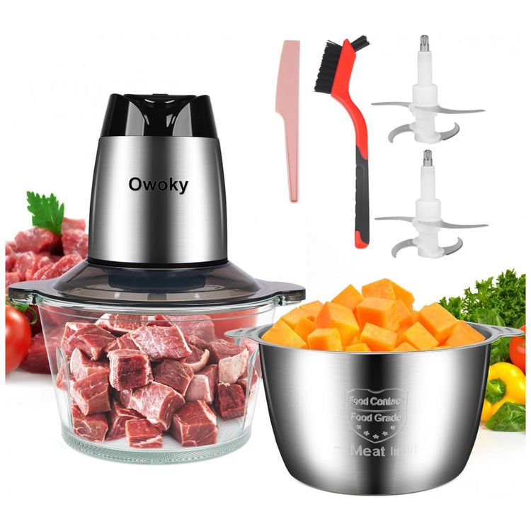 Processador-de-Alimentos-Eletrico-2L-com-2-Velocidades-Aco-foto-0