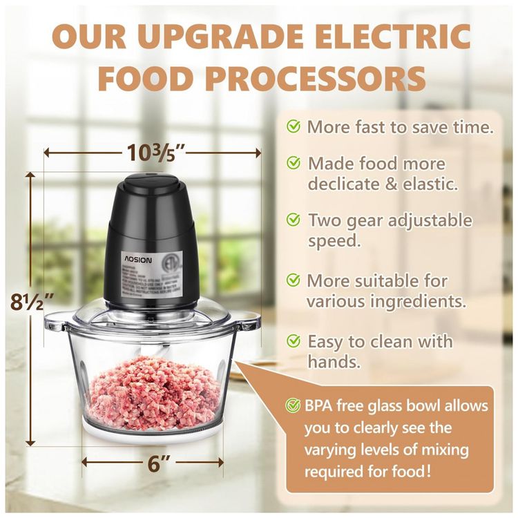 Processador-de-Alimentos-ate-8-Xicaras-com-Tigela-de-Vidro-e-foto-1