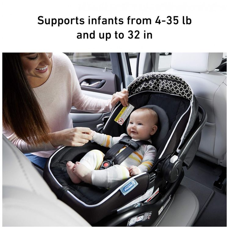 Cadeira-de-Bebe-para-Carro-com-Base-Ajustavel-em-4-Posicoes-foto-1