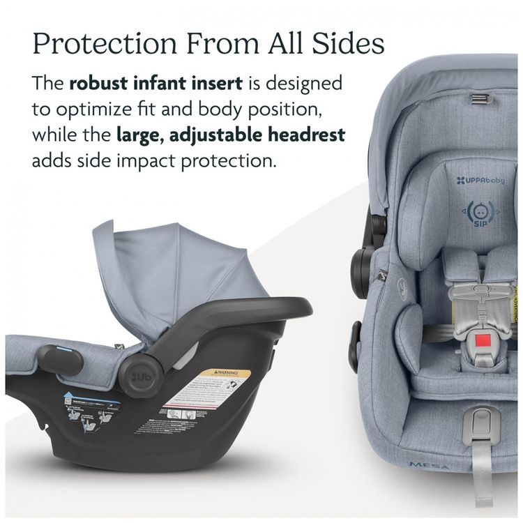 Cadeira-de-Bebe-para-Carro-com-Encosto-de-Cabeca-Ajustavel-foto-4
