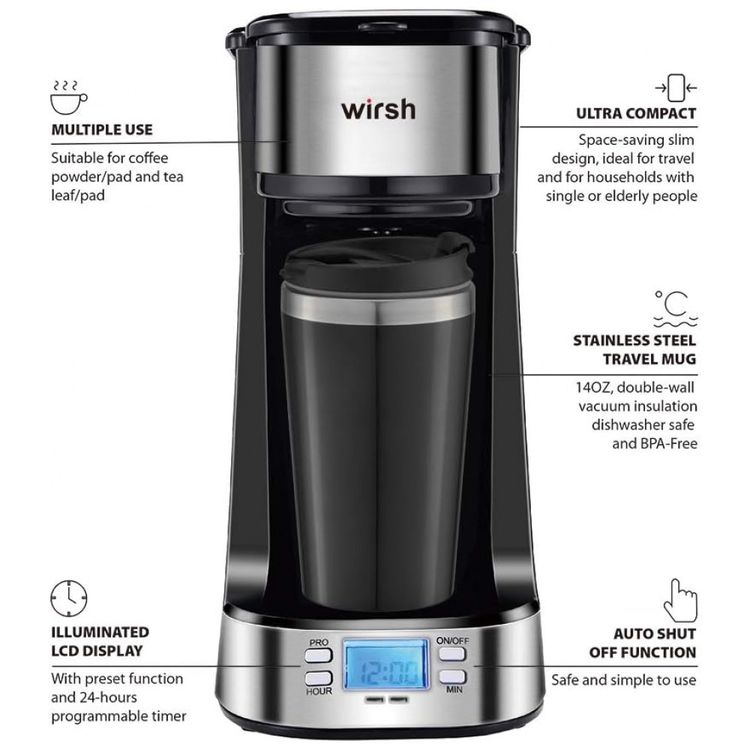 Cafeteira-Eletrica-Programavel-com-Visor-LCD-e-Caneca-para-foto-1
