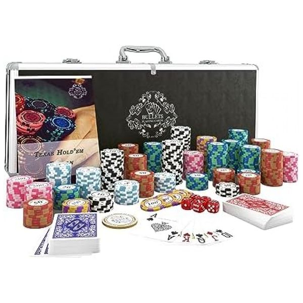 Maleta-de-Poker-com-300-Fichas-Numeradas-Manual-de-Regas-e-foto-0