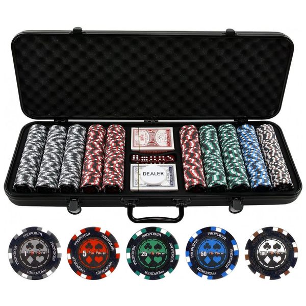 Maleta-de-Poker-com-500-Fichas-de-Argila-Numeradas-para-foto-0
