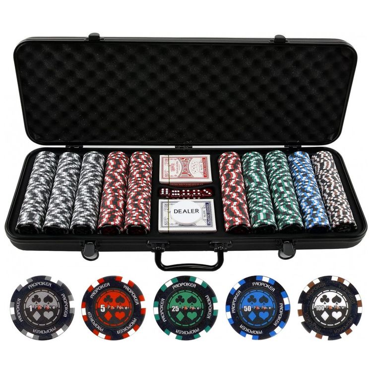 Maleta-de-Poker-com-500-Fichas-de-Argila-Numeradas-para-foto-0