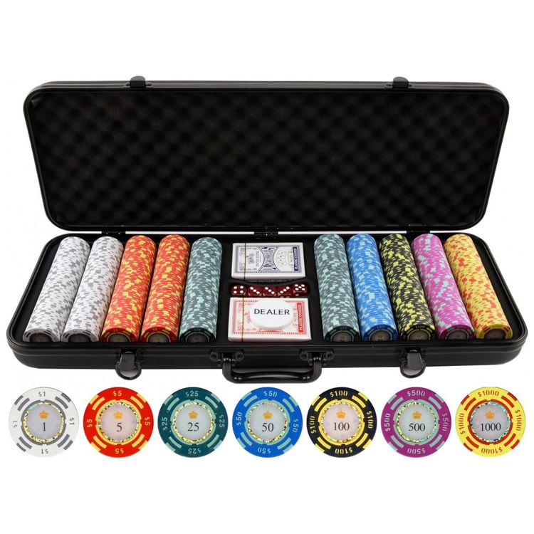 Maleta-de-Poker-com-500-Fichas-de-Argila-Numeradas-para-foto-0