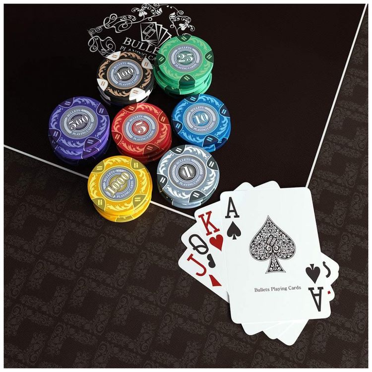 Maleta-de-Poker-com-300-Fichas-de-Argila-Numeradas-e-Manual-foto-5