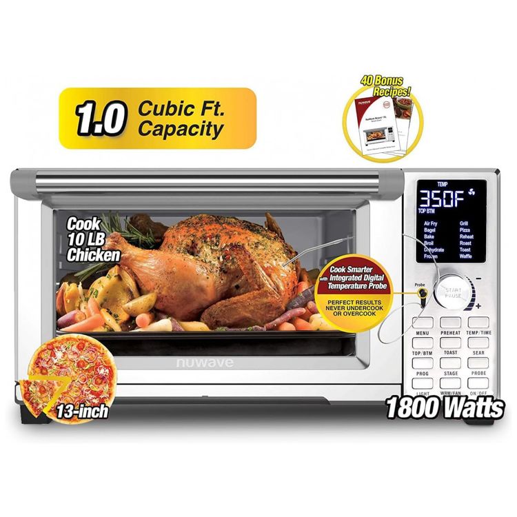 Forno-Eletrico-de-Bancada-30-Litros-12-em-1-com-Termometro-foto-2