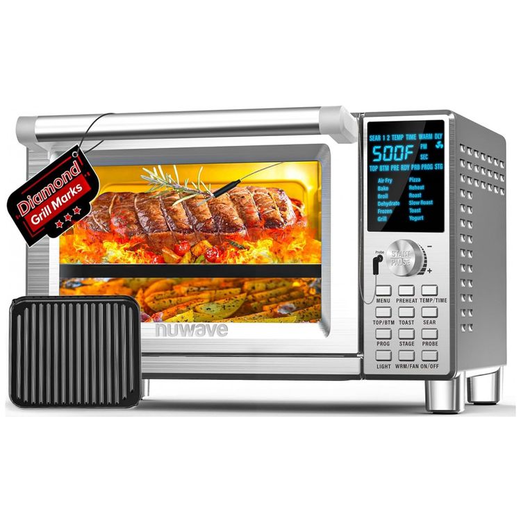 Forno-Eletrico-de-Bancada-30-Litros-12-em-1-com-Termometro-foto-0