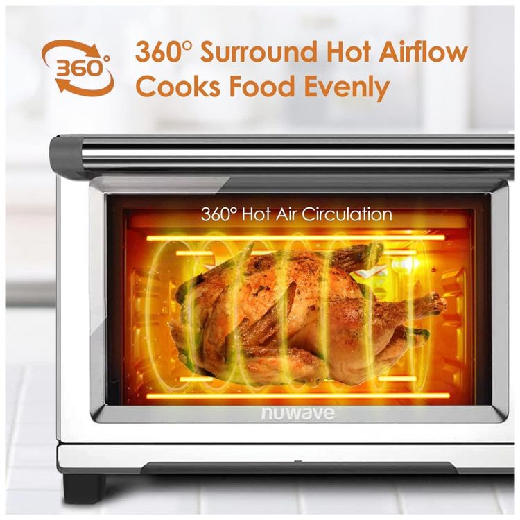 Forno-Eletrico-de-Bancada-30-Litros-12-em-1-com-Termometro-foto-3