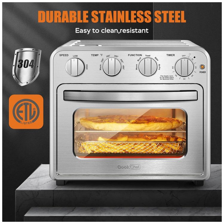 Forno-Eletrico-de-Bancada-16-Litros-com-5-Funcoes-Incluindo-foto-4