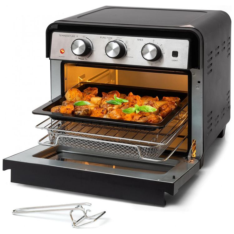 Forno-Eletrico-de-Bancada-22-Litros-6-em-1-com-Funcao-foto-0