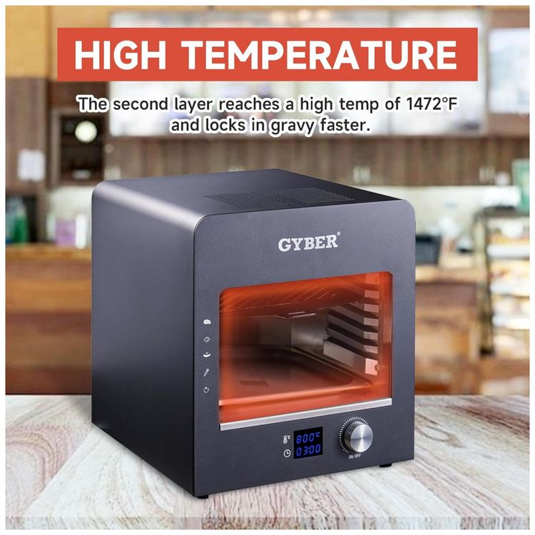 Forno-de-Pizza-Eletrico-de-Bancada-com-Alta-Temperatura-e-foto-2