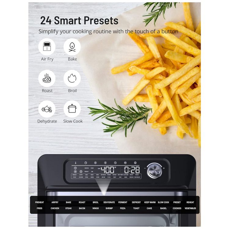 Forno-Eletrico-de-Bancada-25-Litros-24-em-1-com-Funcao-foto-4