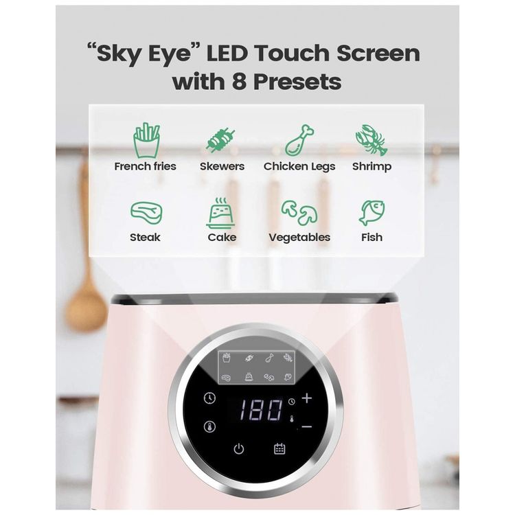 Air-Fryer-4-Litros-8-em-1-com-Painel-de-Controle-Digital-foto-4