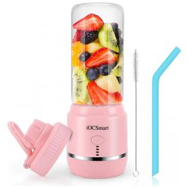 Mini-Liquidificador-Portatil-400mL-com-Canudo-de-Silicone-e-foto-0