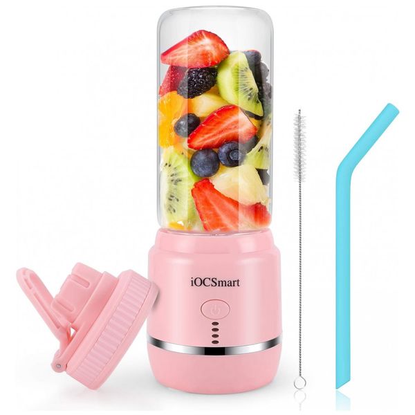 Mini-Liquidificador-Portatil-400mL-com-Canudo-de-Silicone-e-foto-0