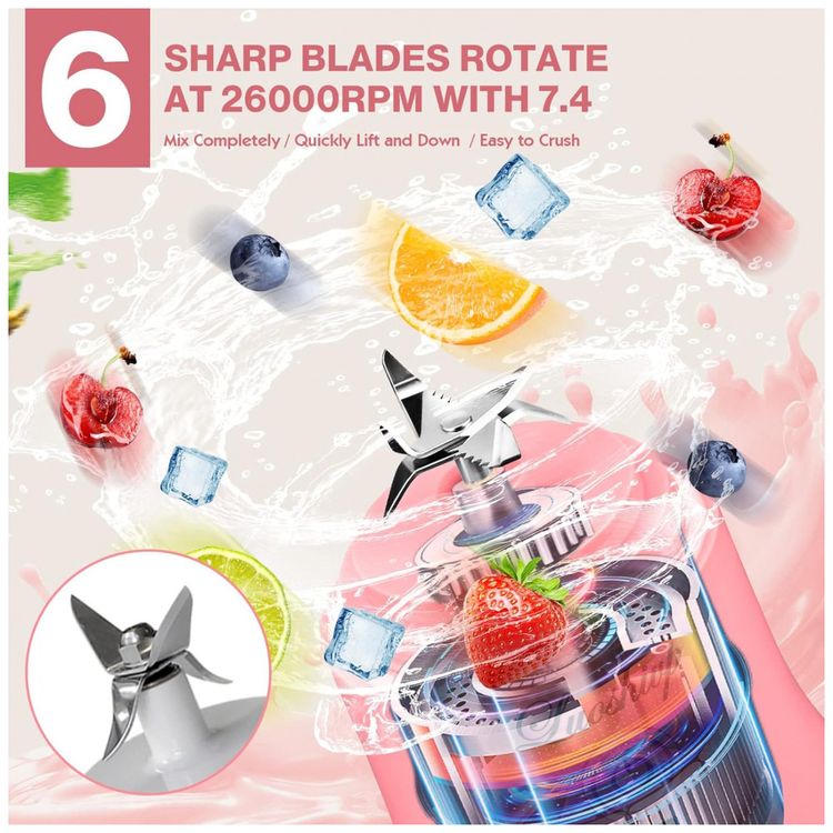 Liquidificador-Portatil-650mL-com-Carregamento-USB-240W-foto-1